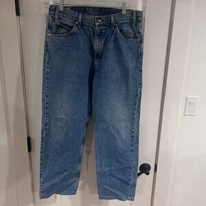 Vintage Levis 505 Jeans 36 x 30 Stonewash Straight Blue Denim